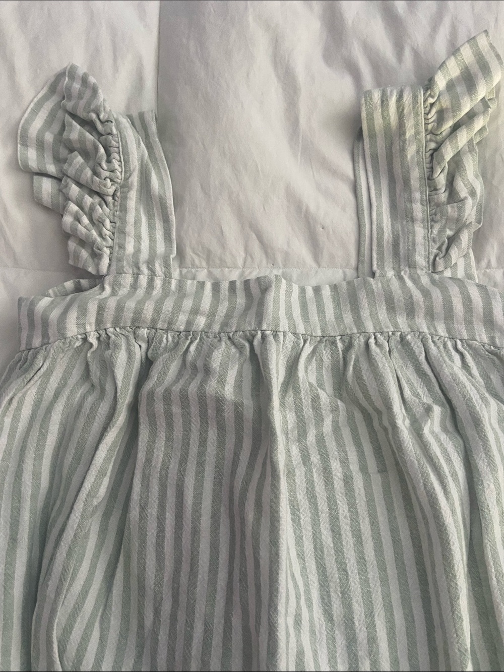 A New Day light green striped dress